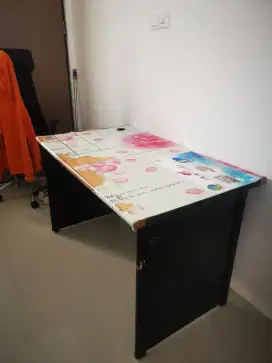 MEJA BESAR KANTOR BELAJAR 123 X 75 CM