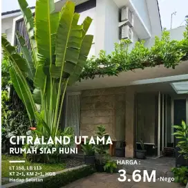 Hot listing rumah siap huni citraland