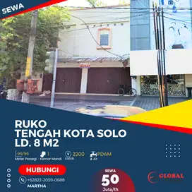 Ruko Stratergis Lebar Depan 8 Meter Persegi