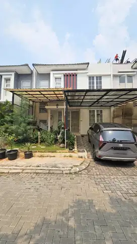 DIJUAL CEPAT ! RUMAH DICLUSTER SERENADE LAKE-GADING SERPONG