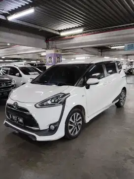 (Promo Tdp 15jt) Toyota Sienta 1.5 Q AT 2017 Putih, Free BBN Jakarta