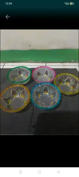 Mangkok kaca eks simpanan