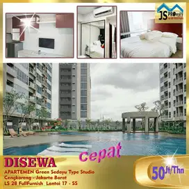 DISEWA / DIJUAL APARTEMEN Green Sedayu Type StudioCengkareng  Jak Bar