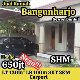 Rumah dekat ringroad selatan bangunharjo sewon