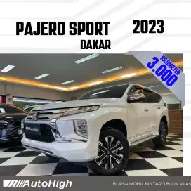 DP10% [Km3.000] Pajero Sport Dakar 2023 White Reg 2024 #AUTOHIGH