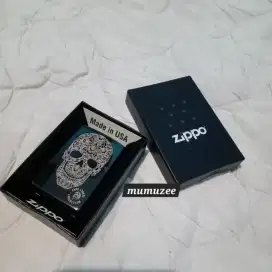 ZIPPO ANNE STOKES ORIGINAL HITAM PEKAT