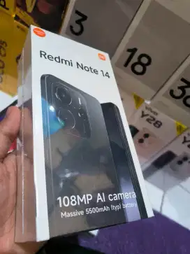XIAOMI REDMI NOTE 14 4G RAM 8GB+128GB BARU GARANSI RESMI COD SERKOT