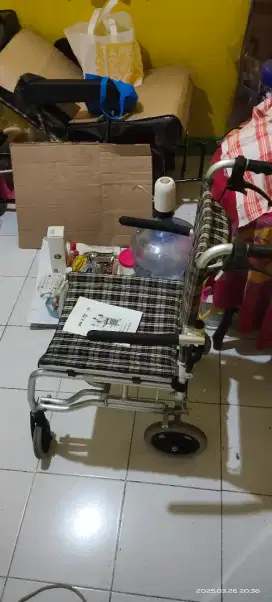 kursi roda galena kuat kokoh original