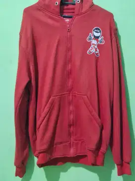 Preloved jaket hoodie freeriders