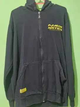 Preloved jaket hoodie nmax nation