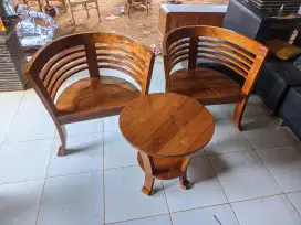Kursi teras cantik jati free ongkir COD
