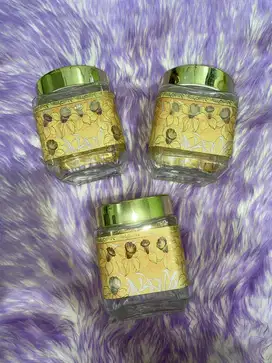 3 pcs Toples Bunga Gold Preloved