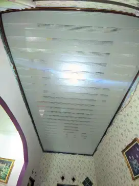 Plafon PVC, wall panel, PVC marbel