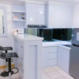 termurah jual rugi midtown gading serpong 2 br furnished
