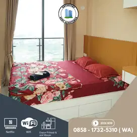 Sewa Apartemen Harian skyhouse bsd di Tangerang dengan View Kota