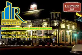 Jual ruko di Asia Afrika Bandung HOEK jalan utama cocok untuk usaha