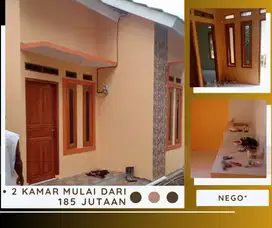Rumah siap huni dilokasi strategis mulai dari 185 jutaan bebas banjir