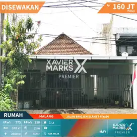 Disewakan Rumah Jalan B S Riyadi Malang Cocok untuk Tempat Usaha