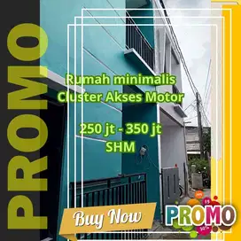 jual rumah indent 2 lantai akses motor di Jagakarsa Jaksel