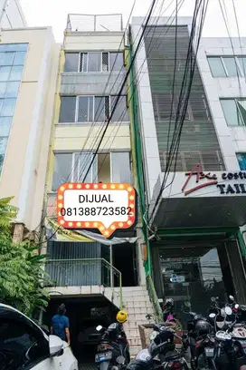 DIJUAL DIBAWAH NJOP RUKO DI JL.WAHID HASYIM JAKARTA PUSAT