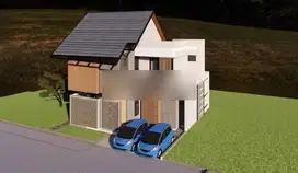 Nusaloka Parkrumah Hoek Utara Timur View Taman 2,8m Nego