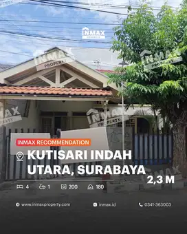 RUMAH KUTISARI INDAH UTARA TERAWAT POTENSI JADI KOS