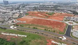 Hot Kavling Komersial dijalur Boulevard Gading serpong 1.250m2