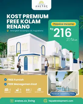 Jual kost baru sleman Jogja  SHM -IMB Belakang kampus Ull