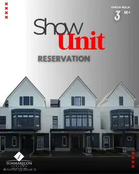 Rumah 2 Lantai Mewah Louise at Summarecon Gading Serpong Klasik Keren