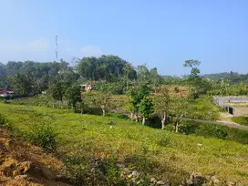 Tanah Luas 400m2 depan aliran sungai di puncak bogor