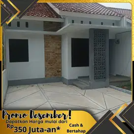 Rumah minimalis desain idealis dilokasi strategis dekat jalan Bomang
