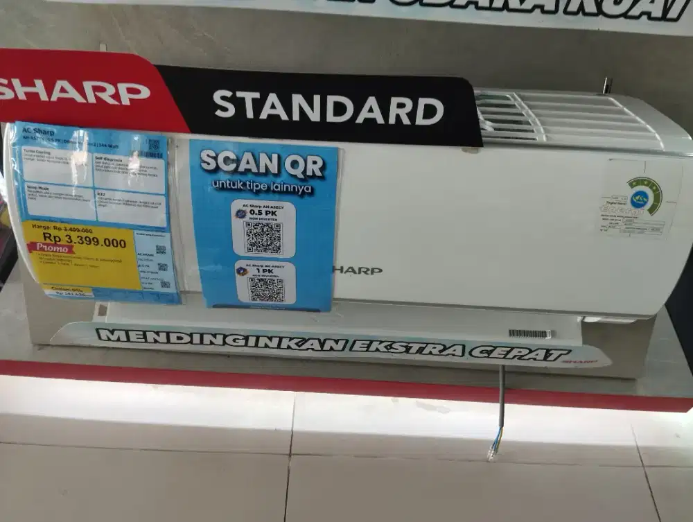 AC sharp 0.5 PK 10m2 344 watt