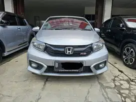 Honda Brio RS AT ( Matic ) 2021 Abu² Muda Km 44rban plat ganjil jaksel