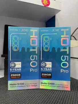 PROMO New Infinix Hot 50 Pro 8+8/256GB Garansi Resmi 1 Tahun