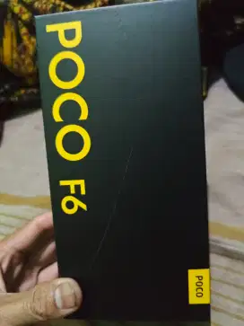 Poco f6, ram/memori:12/512.