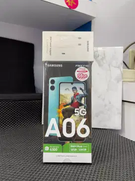 PROMO New Samsung A06 5G 6+6/128GB Garansi Resmi 1 Tahun
