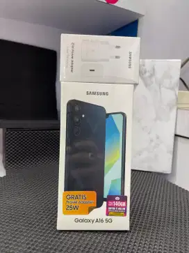 PROMO New Samsung A16 5G 8/256GB Garansi Resmi 1 Tahun