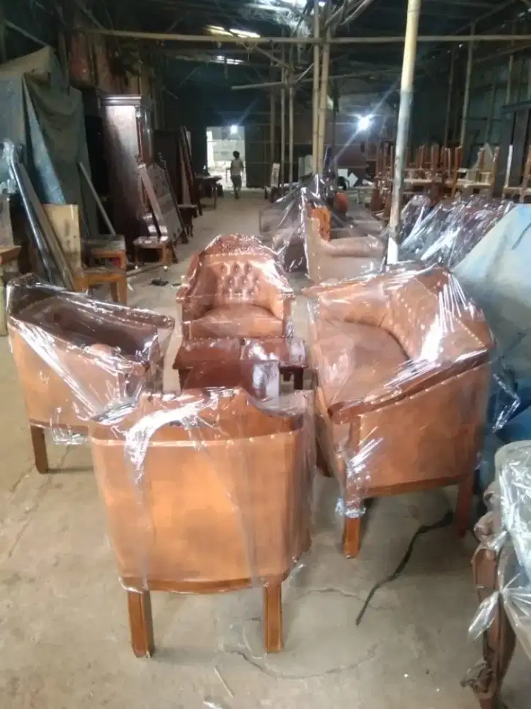 Kursi tamu jati louis 3111