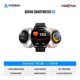 Smartwatch Advan SR New Segel Garansi Resmi Advan Indonesia
