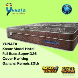 Kasur busa, Anti kempes, garansi kempes 20 tahun, cod, gratis ongkir