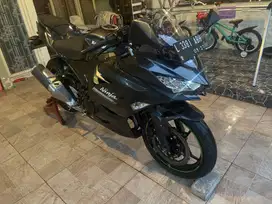 Kawasaki Ninja All New 250 Th.2022 Akhir, Full Coating, Low KM, Plat L