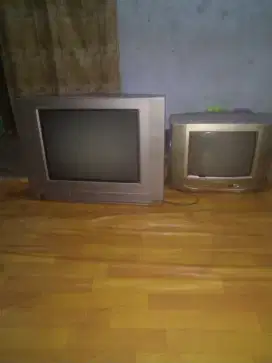Tv Lg flatron 21 inch,tv tabung Toshiba 14inch