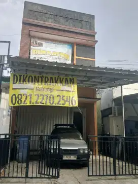 Disewakan ruko / kios 1 lantai (lantai bawah) di perum duta harapan