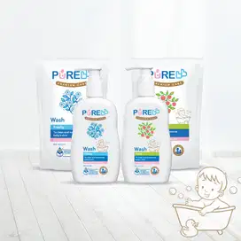 Pure BB Wash 2in1 - Sabun Mandi Bayi sekaligus shampoo