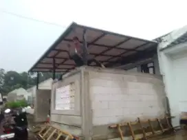 Kanopi atap upvc alderon singgle