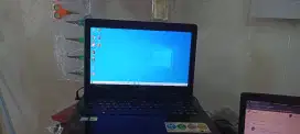 Laptop asus core i5 gen7-7200 GHz, ram 4gb, ssd 120 gb. 
VGA NVIDIA