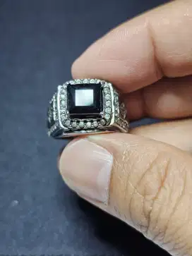 Natural Indicolite Tourmaline Ring Perak Memo