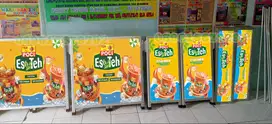 Waralaba Es Teh Poci Jumbo Booth Portable