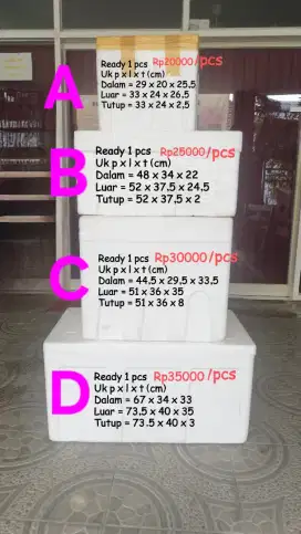 STYROFOAM BEKAS