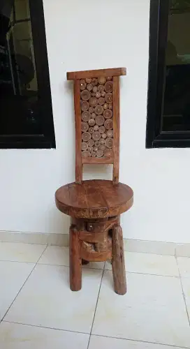 Kursi Makan / Bangku Teras Kayu Jati